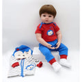 Eli, 19 inch reborn baby doll with two outfits